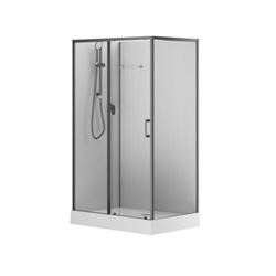 Душевая кабина Aquanet Passion EVO120L прямоугольная, левая, 1200х800, BLACK, 00282012 T282012 - фото 5445955