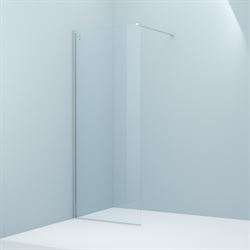 Душевое ограждение IDDIS Slide перегородка Walk In, хром 80x195, SLI8CS8i23 T0045321 - фото 5447833