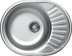 Мойка из нержавеющей стали PREMIAL PL 5745 U 570*450*180 0,8 мм ДЕКОР T0020910 - фото 5450101