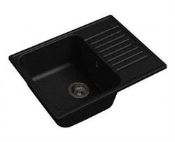 Мойка из искусственного камня GRANFEST ECO 620*480 черный, ECO-13, 28619 T0011665 - фото 5450361