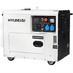 Дизельный генератор HYUNDAI DHY 8500SE 550-066290 - фото 5523139