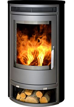 Готовый дровяной каминокомплект ABX Arktis 8 черная сталь M215002 - фото 5562594