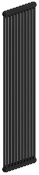 Стальной трубчатый радиатор 2-колончатый IRSAP TESI 21800/08 Т30 cod.10 (RAL9005 черный) (RR218000810A430N01) M130916 - фото 5622934