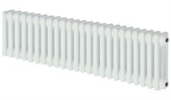 Стальной трубчатый радиатор 3-колончатый Zehnder Charleston 3037/24/1270/RAL 9016 M178408 - фото 5641276