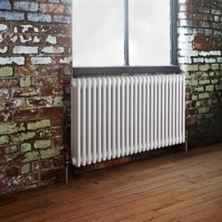 Стальной трубчатый радиатор 3-колончатый Arbonia 3026/56 N12 3/4 RAL 9016 M86306 - фото 5643689