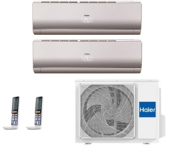 Мульти сплит-система на 2 комнаты Haier Lightera Super Match 2U40S2SM1FA/AS09NS6ERA-G/AS12NS6ERA-G M223876 - фото 5738492