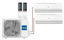 Мульти сплит-система на 2 комнаты Haier Lightera Super Match 2U40S2SM1FA/AS09NS6ERA-W/AS12NS6ERA-W M223872 - фото 5738506