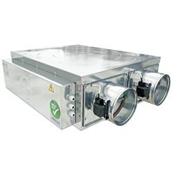 Приточно-вытяжная установка Globalvent iСLIMATE-038+ E Модель L / R с электронагревателем M101388 - фото 5853432
