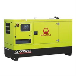 Дизельный генератор PRAMAC GSW65P Mecc Alte ECP32-2M/4 B трехфазный в кожухе 549-059322 - фото 5860171