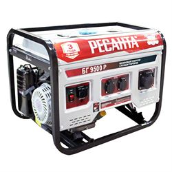 Генератор бензиновый Ресанта БГ 9500 Р 547-065919 - фото 5869733