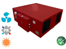 Приточно-вытяжная установка MIRAVENT PR 1100 E (ТЭН) M197306 - фото 5984154