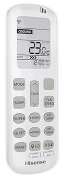 Инверторный кондиционер Hisense Zoom AS-24UW4RBTKB00 M214451 - фото 6002524