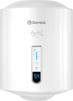 Электрический накопительный водонагреватель Thermex Auga 30 V Slim Wi-Fi M246059 - фото 6013401