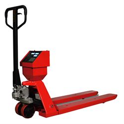 Гидравлическая тележка RAKUDA CPW 25 с весами, ролики п/у, колёса п/у (VILS) 212-291654 - фото 6018429