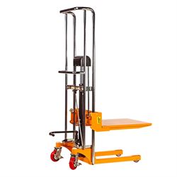 Мини-штабелер ручной SMARTLIFT PJ4150 400 кг  1,5 м с вилами и площадкой 863-154878 - фото 6022371