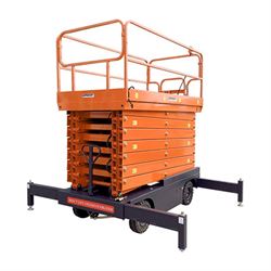 Несамоходный ножничный подъёмник GROST Tower 500-9 АС 380 с выдвижной платформой 878-123885 - фото 6026307