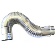Аксессуар для отопления Rinnai S- отвод D 75мм для дымохода M68978
