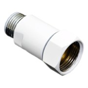 Соединение прямое Grota 1/2 х3/4  SMART цвет белый M65795