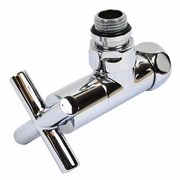 Вентиль угловой запорный Ника Вентиль крест запорный угловой ZZ4704 3/4г - 1/2ш M129419