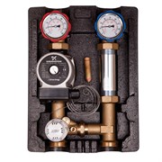 Насосная группа ICMA R002 - 1 1/2 x 3/4  (ВР/НР, насос Grundfos UPS 25/65, подключение справа) C93R002AEDP321