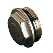 Заглушка с наружной резьбой для коллектора LUXOR TC 460 - 3/4  (цвет никелированный) C68559927N