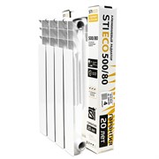 Радиатор алюминиевый STI ECO RUS AL 500/80 4 сек. 72361600000000