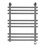 Электрический полотенцесушитель Ника ЛБ1 Электрический (Лесенка Модель Б1) 100х50 -9 прав M53286