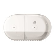 Диспенсер для туалетной бумаги Tork SmartOne двойной в мини-рулонах Т9 белый (арт.682000) M100621