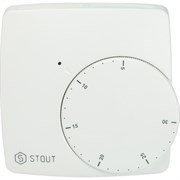 Термостат комнатный электронный STOUT WFHT-BASIC со светодиодом M193074