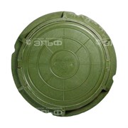 Люк полимерный легкий малый, 30 кН - зелёный el00000004675