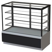 Витрина кондитерская KAYMAN K-ВК-900 квадро серебро E80597