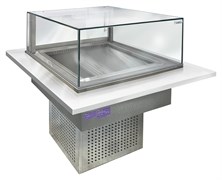 Витрина кондитерская встраиваемая Finist Glassier58 G-4 E198308