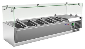Витрина холодильная Cooleq VRX 1200/330 (с уценкой) E258398
