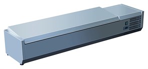 Витрина холодильная GASTRORAG VRX 1600/330 s/s E40679