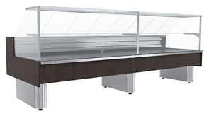 Витрина холодильная Carboma GC110 SV 2,0-1-1 (ВХСр-2,0 GC110) (статика, выносной агрегат, без боковин) E111179