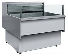 Витрина холодильная Carboma GC110 SM 1,25-2 0011-9006 (статика, с боковинами) E128887