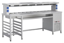 Стол фасовочный для сэндвичей ТТМ СФ-240Н E116783