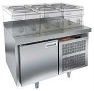 Стол морозильный HICOLD GN 1/BT LT O  без борта E251752