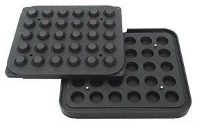 Форма для тарталетницы Pavoni PIASTRA O E34557