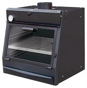 Печь на древесном топливе Vortmax CHO 30 LUX черная E52314