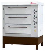 Печь хлебопекарная Восход ХПЭ-750/3 нерж. сталь, в обрешетке E66892