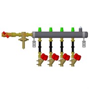 Узел распределительный этажный Ридан TDU.5R DN50-4L-25-APT20-MNT15 162L2016R