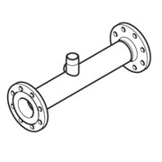 Труба газовая, в сборе DN50, подключения для 1 или 2 котлов, Vaillant 0020107866