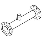 Труба газовая, в сборе DN80, подключения для 1 или 2 котлов, Vaillant 0020107869