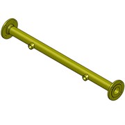 Коллектор Ariston 185х65, 2вых., сталь 3590267