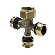 Коллектор Viega Raxofix 5326.08 3/4 х16, 3вых., бронза 645625