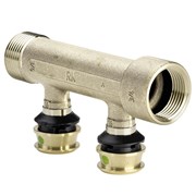 Коллектор Viega Raxofix 5326.06 3/4 х16, 2вых., бронза 645618