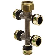 Коллектор Viega Raxofix 5326.09 3/4 х16, 5вых., бронза 645632