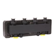Распределительная гребенка Huch Entec KHW 3-2 1 1/2 х1 1/2 , 2вых., сталь черная 105.02.125.30