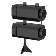 Распределительная гребенка Meibes MeiFlow L MF 4 х4 , 1вых., сталь черная M66457.390